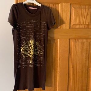 Juicy Couture t shirt/minidress?